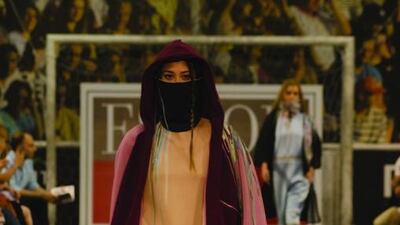 Anaika Ajay favours oversized layering and gentle colours to soften otherwise aggressive street wear. Courtesy ESMOD