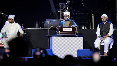 The show, titled 'Once More', began on a sedate note, with Rahman performing a few of his Sufi-inspired hits.