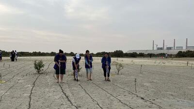 The event took place near Jebel Ali, Dubai.