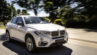 A BMW X6. The german firm has gained on rising sales of its 4x4s and 7 Series saloons. Courtesy BMW