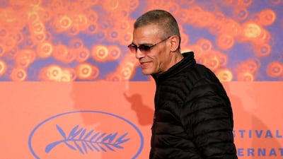 Director Abdellatif Kechiche arrives at the news conference for 'Mektoub My Love: Intermezzo' at the 72nd edition of the Cannes Film Festival. Photo: Reuters/Jean-Paul Pelissier