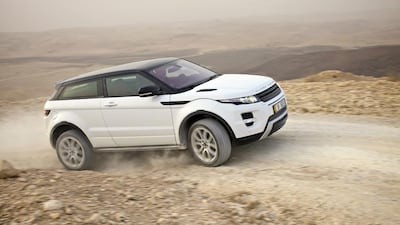 The Range Rover Evoque is set to become available as a convertible. Courtesy of Range Rover
