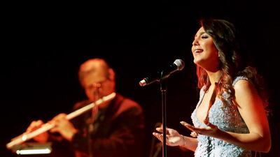 Mayssa Karaa at Emirates Palace. Christopher Pike / The National