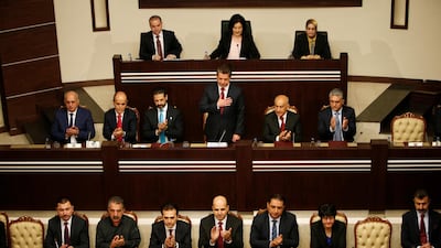 Iraqi Kurdistan names Masrour Barzani as Prime Minister. Reuters