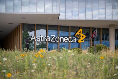 AstraZeneca’s research and development centre in Cambridge, UK. Getty Images