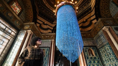 Atlas of an Entangled Gaze by artist Ramzi Mallat at Leighton House. Photo: Getty Images