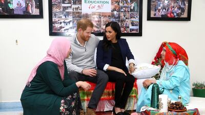 In Morocco it's traditional for women to get henna when seven months pregnant, as Markle currently is. Getty Images