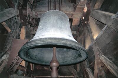 The Emmanuel bell of Notre-Dame Cathedral, 1685. Photo: Getty