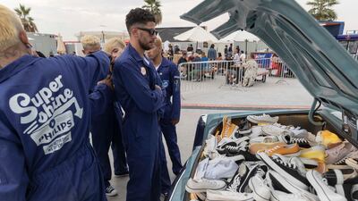 Various sneaker outlets at Sole DXB