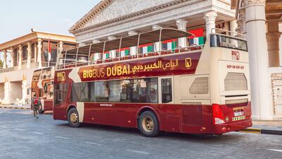 The Big Bus tours in Dubai was the London-based operator's first expansion outside of the UK. Alamy
