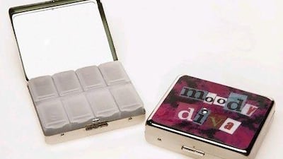 This jewelled box should help you organise your daily routine.