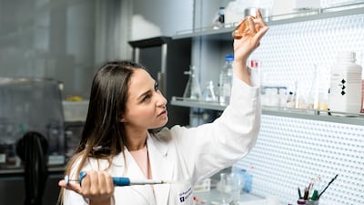 Dr Farah Benyettou, a research scientist at NYU Abu Dhabi and the lead researcher on the project. Photo: NYUAD