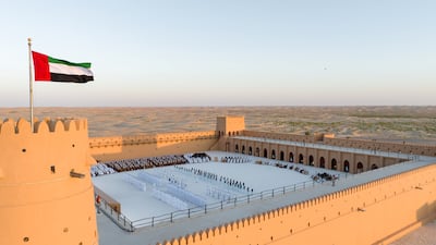 The event involved 188 Emirati couples and was organised under the patronage of Sheikh Hamdan bin Zayed with the support of Adnoc, the Abu Dhabi National Oil Company.