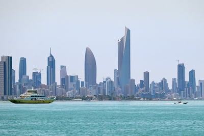 The Kuwait City skyline. The Gulf state is coming under regular Iranian attack. AFP