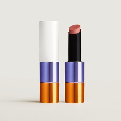 Limited-edition Rouge Brillant Silky in Beige Halo. Photo: Hermes
