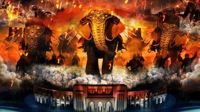 The Clusters of Light. Courtesy Sharjah Media