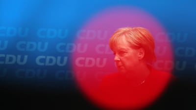 Angela Merkel, the German chancellor and leader of the Christian Democratic Union party, has accepted a two-week deadline over tougher migration policy set by the interior minister Horst Seehofer. Krisztian Bocsi / Bloomberg