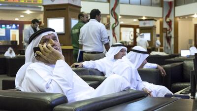 The Dubai Financial Market General Index soared to its largest one-day rise of the year on Tuesday, after days in the red. Duncan Chard for The National