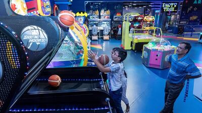 DBC Arcade features old-school and high-tech games while The Zone is a hand-out for gamers with high-end computers and PS4s. Antonie Robertson / The National