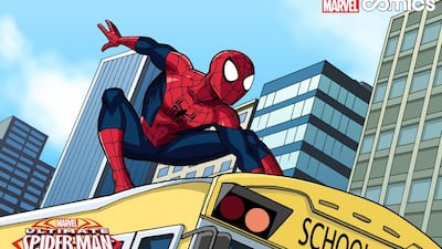 An image from Marvel Comics’ first all-ages digital comic. Marvel Comics / AP Photo