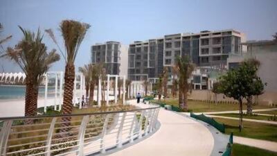 Al Zeina is a community- focused development at the heart of Al Raha Beach, Abu Dhabi. Silvia Razgova / The National