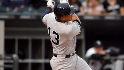 Rodriguez, playing in his first game since injury, had a single and that was about it for the whole game, which the White Sox won 8-1. Frank Polich / EPA