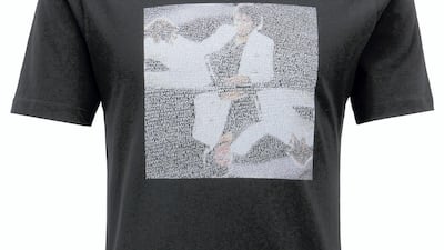 T-shirt with artwork by Graham Dolphin 