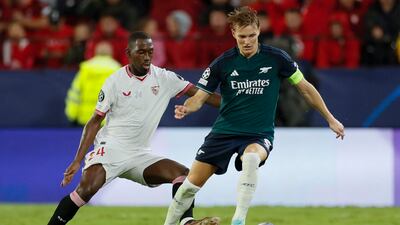 Definitely the pick of the Sevilla midfielders, the former Leicester man got through a mountain of defensive work. EPA