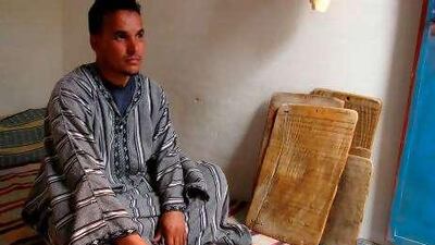 Abderrahim Oulgoum has studied the Quran and Islamic law in a madrassa in the Moroccan village of Tazemourt.