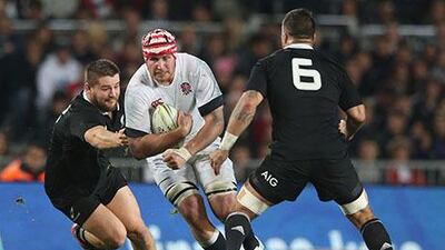 New Zealand's All Blacks beat an impressive England side in the first of three Tests. David Rogers / Getty Images