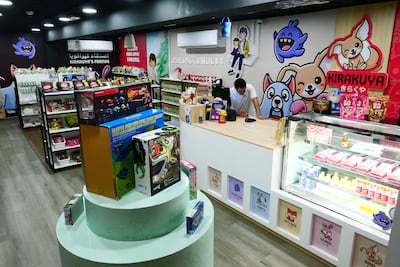 Kirakuya, the Japanese minimart in Mina Rashid Marina at Port Rashid in Dubai. Pawan Singh/The National. Story by Janice
