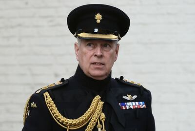 Prince Andrew has stepped back from public duties. AFP