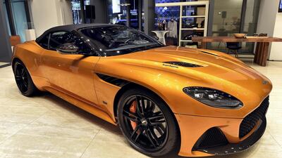 The new Aston Martin DBS Superleggera Volante. All photos courtesy Aston Martin