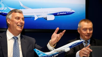 Boeing CEO Kevin McAllister and IAG counterpart Willie Walsh have agreed to a 200-plane deal for the troubled 737 Max model. Reuters