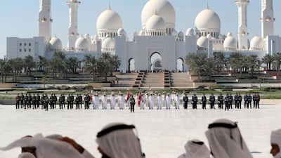 A Commemoration Day event is held at Wahat Al Karama, Abu Dhabi. All photos by Chris Whiteoak / The National