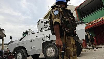 "Most Haitians have seen little humanitarian aid so far," reported an Al Jazeera correspondent. "What they have seen is guns."