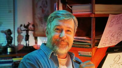 Disney artist Mike Peraza, who has worked on films including The Little Mermaid, Aladdin and Beauty and the Beast. Photo: MEFCC