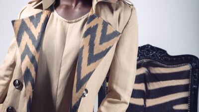 Savanna Creations' outfits feature Ikat prints and Pagne fabrics from Senegal