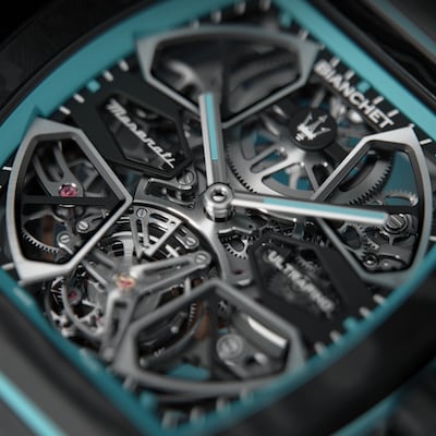 Bianchet Ultrafino Maserati is made from forged carbon. Photo: Maserati