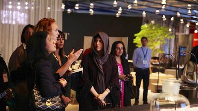 Sheikha Latifa bint Mohammed bin Rashid Al Maktoum extends her patronage to Dubai Art Season 2016 (Courtesy: Dubai Culture & Arts Authority)