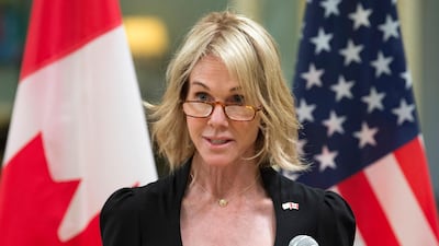 Kelly Knight Craft is currently US ambassador to Canada. AP.