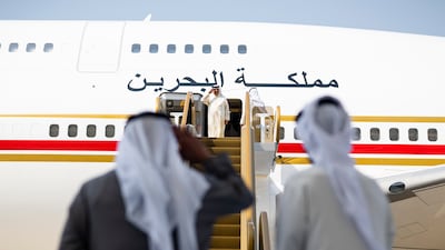 King Hamad departs