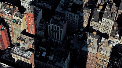 Architecture, First Place, 'Shadows of History', shot by Kaustav Sarkar from India in New York on iPhone 12 Pro. Photo: Kaustav Sarkar / IPPAWARDS