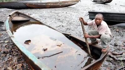 "Cleaning up the Niger Delta would provide the strongest possible example of a new age of accountability". AFP PHOTO / PIUS UTOMI EKPEI