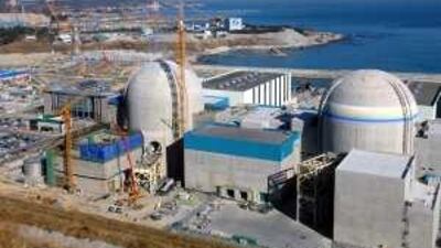 South Korea's new nuclear plant under construction at Kori. The design is the result of decades of research and development.