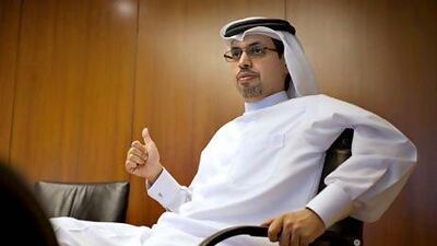 Hamad Buamim says for the Middle East and Africa, Dubai is the natural choice. Razan Alzayani / The National