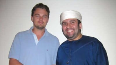 Dr Sulaiman al Fahim, posing with the actor Leonardo DiCaprio, is no stranger to the media spotlight.