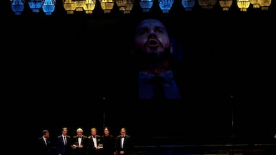 Odesa National Opera's representatives Taranenko and Vyacheslav Chernukho-Volich, and Lviv National Opera's representatives Vasyl Vovkun and Ostap Hromysh receive International Opera Awards