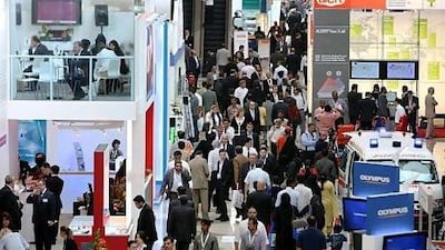 The race to host congresses is heating up throughout the Gulf as these events generate tourism revenues for host cities. Pawan Singh / The National