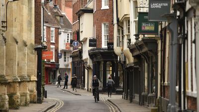 The cobbled streets date back to Roman times. AFP